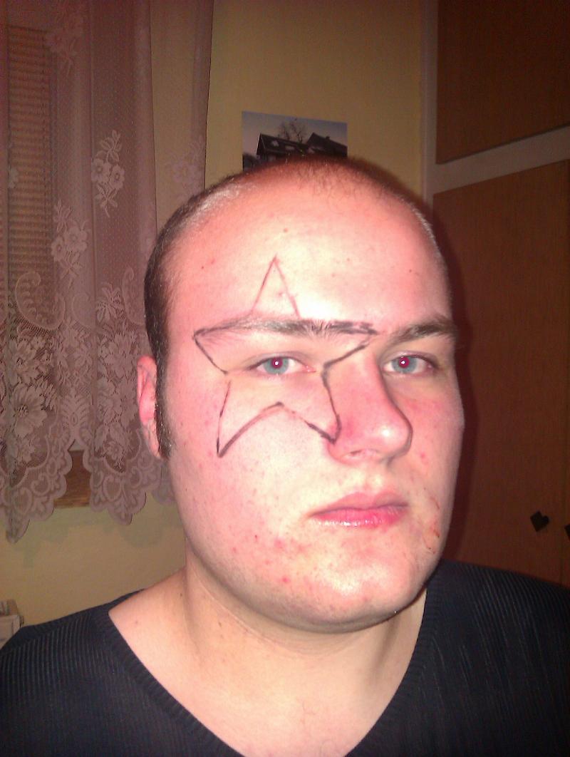 Obkreslená hvězda Obkreslená hvězda