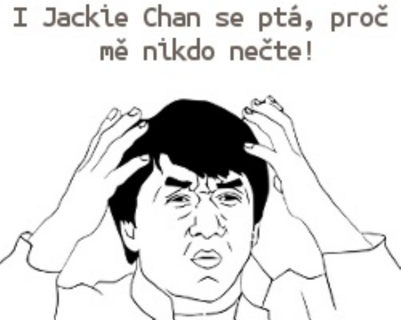 I Jeckie Chan se ptá